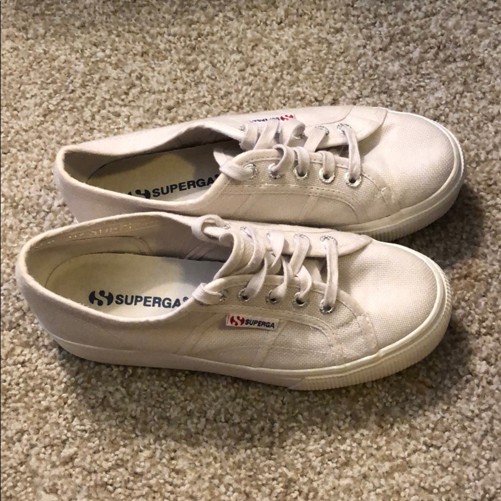 Superga flatform shoes size 37
